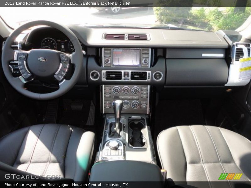 Santorini Black Metallic / Jet 2012 Land Rover Range Rover HSE LUX