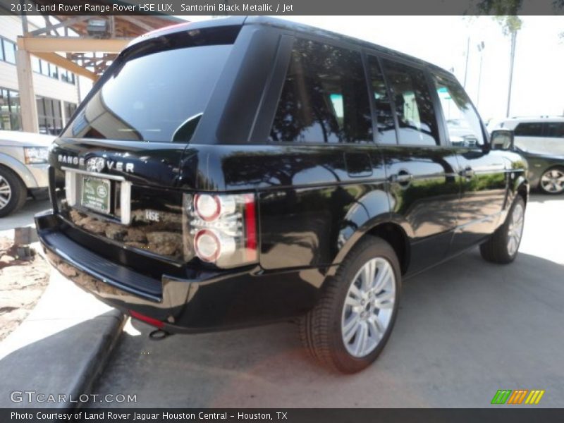Santorini Black Metallic / Jet 2012 Land Rover Range Rover HSE LUX