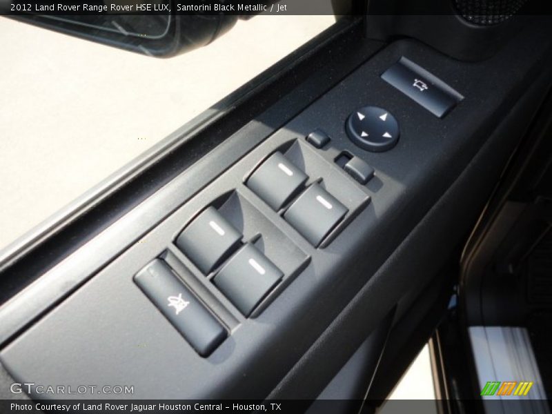 Santorini Black Metallic / Jet 2012 Land Rover Range Rover HSE LUX