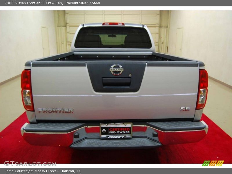 Radiant Silver / Steel 2008 Nissan Frontier SE Crew Cab