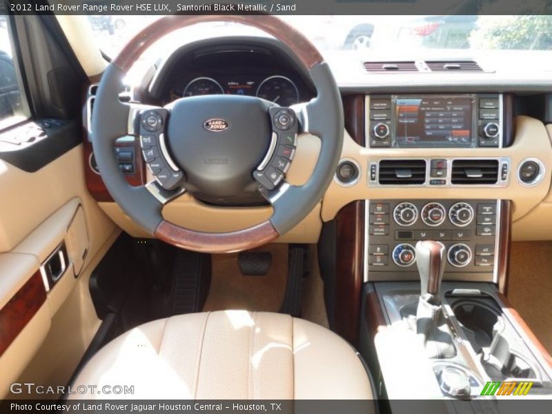 Santorini Black Metallic / Sand 2012 Land Rover Range Rover HSE LUX