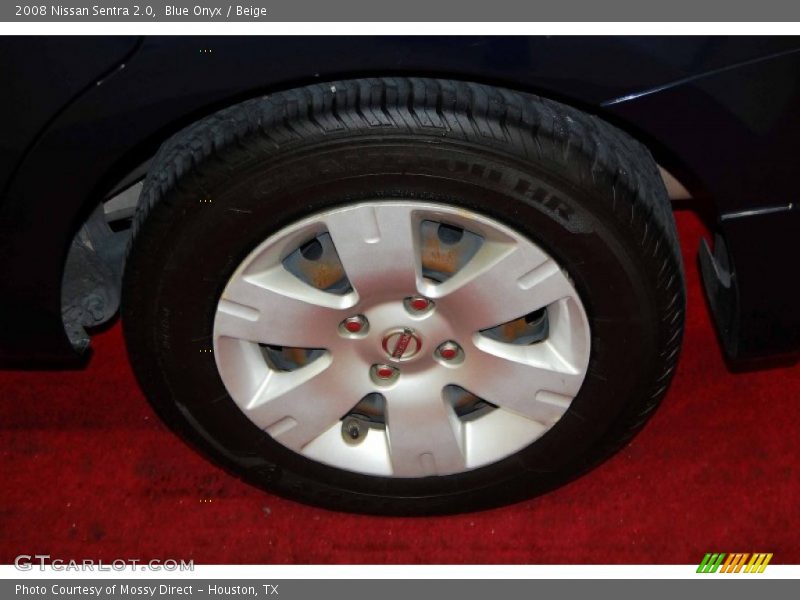 Blue Onyx / Beige 2008 Nissan Sentra 2.0