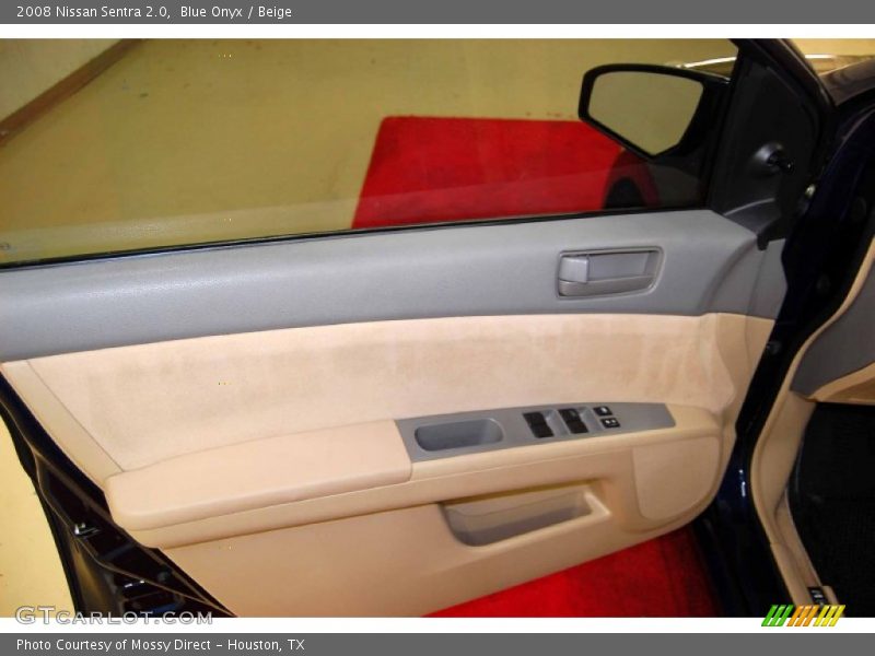 Blue Onyx / Beige 2008 Nissan Sentra 2.0