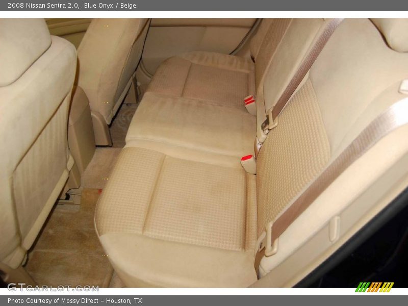 Blue Onyx / Beige 2008 Nissan Sentra 2.0