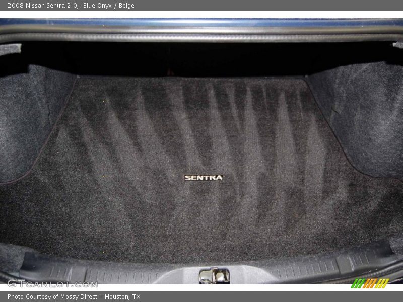 Blue Onyx / Beige 2008 Nissan Sentra 2.0