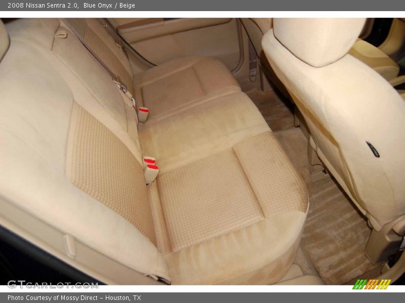 Blue Onyx / Beige 2008 Nissan Sentra 2.0