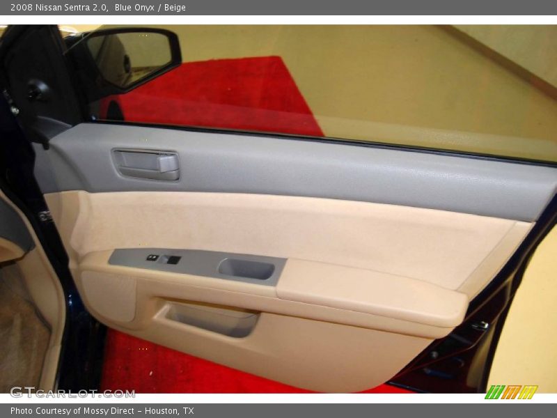 Blue Onyx / Beige 2008 Nissan Sentra 2.0