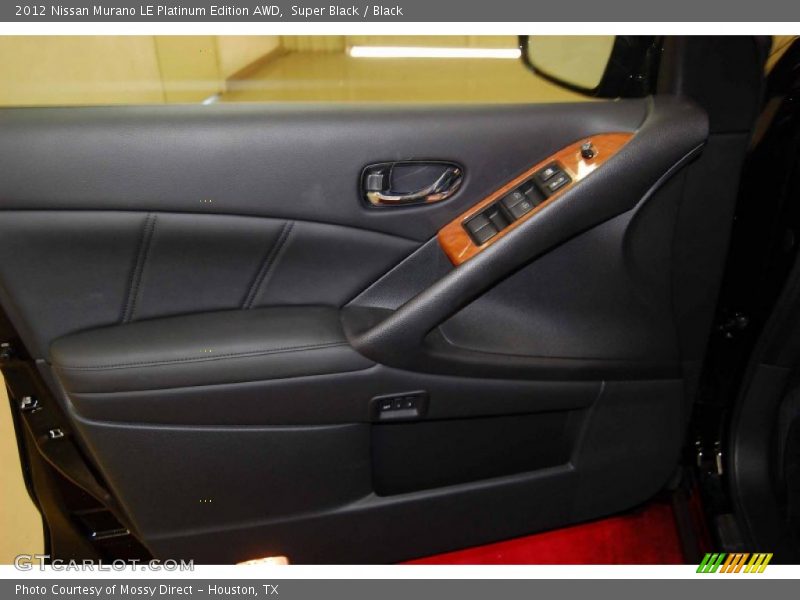 Super Black / Black 2012 Nissan Murano LE Platinum Edition AWD