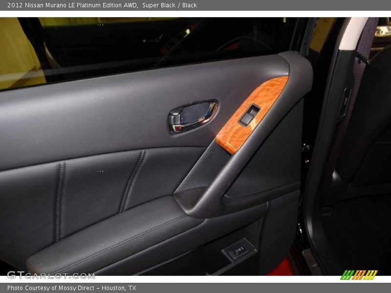Super Black / Black 2012 Nissan Murano LE Platinum Edition AWD