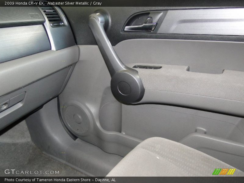 Alabaster Silver Metallic / Gray 2009 Honda CR-V EX