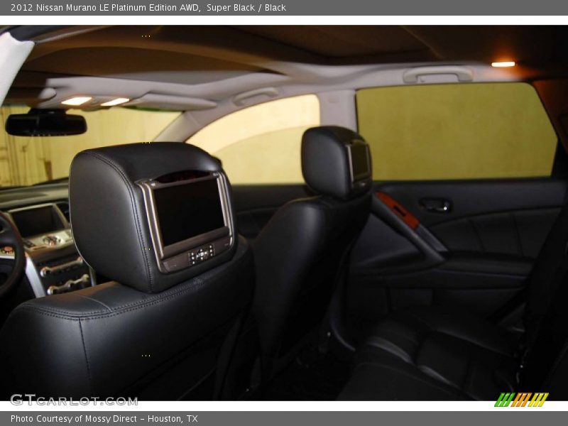 Super Black / Black 2012 Nissan Murano LE Platinum Edition AWD