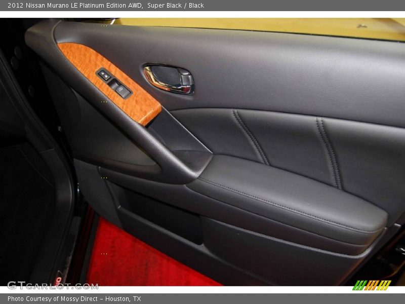 Super Black / Black 2012 Nissan Murano LE Platinum Edition AWD