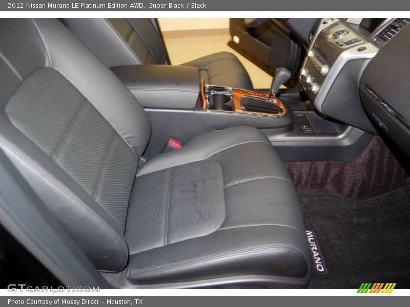 Super Black / Black 2012 Nissan Murano LE Platinum Edition AWD