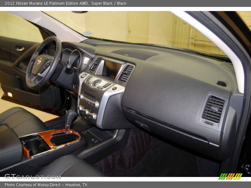 Super Black / Black 2012 Nissan Murano LE Platinum Edition AWD
