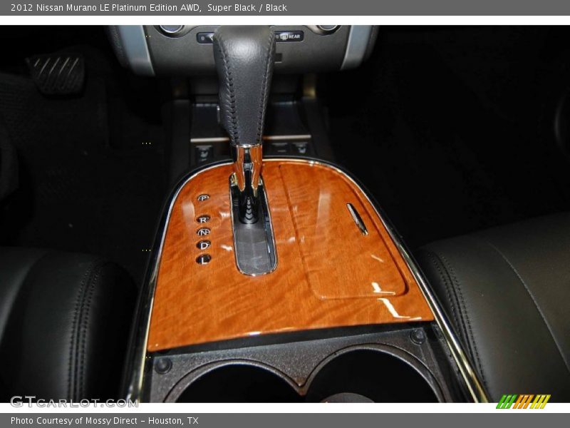 Super Black / Black 2012 Nissan Murano LE Platinum Edition AWD
