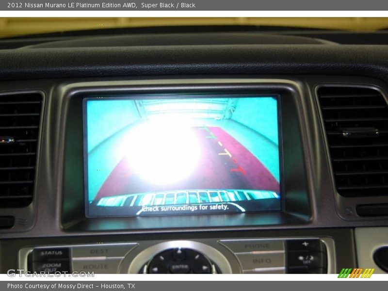 Super Black / Black 2012 Nissan Murano LE Platinum Edition AWD