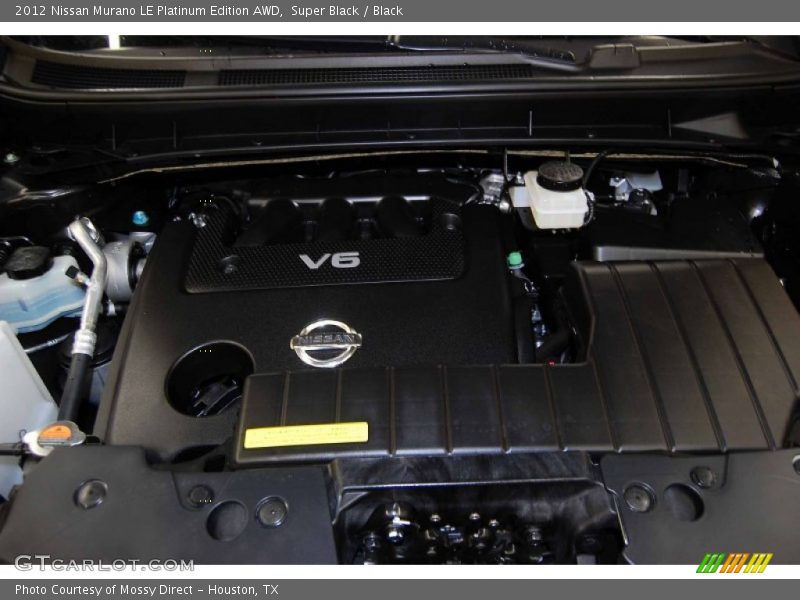 Super Black / Black 2012 Nissan Murano LE Platinum Edition AWD