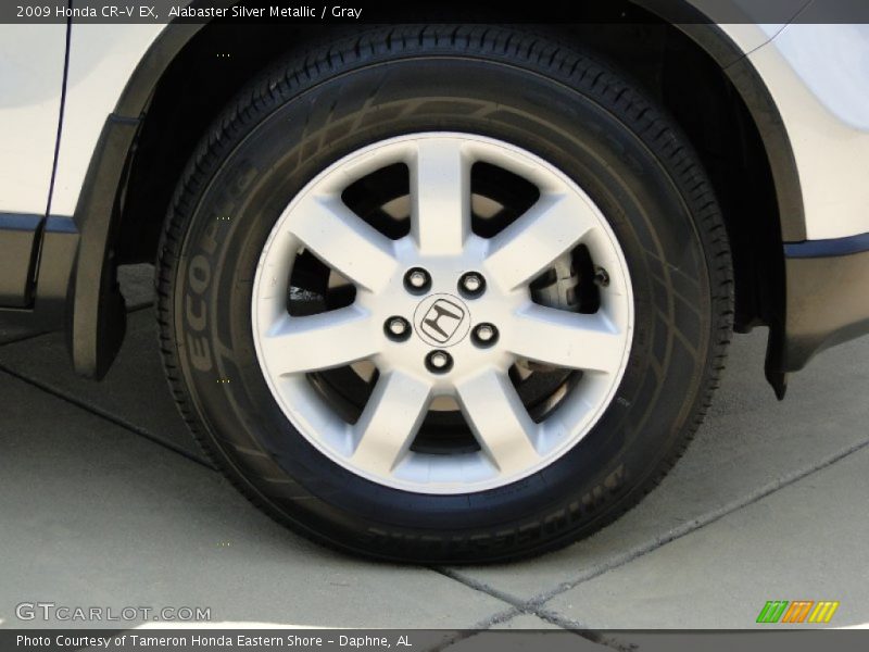 Alabaster Silver Metallic / Gray 2009 Honda CR-V EX