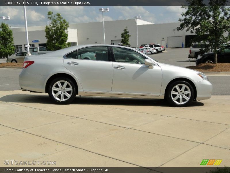 Tungsten Metallic / Light Gray 2008 Lexus ES 350