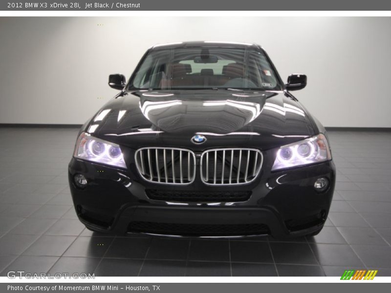 Jet Black / Chestnut 2012 BMW X3 xDrive 28i
