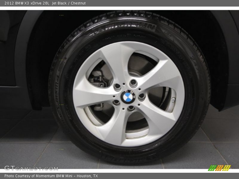 Jet Black / Chestnut 2012 BMW X3 xDrive 28i