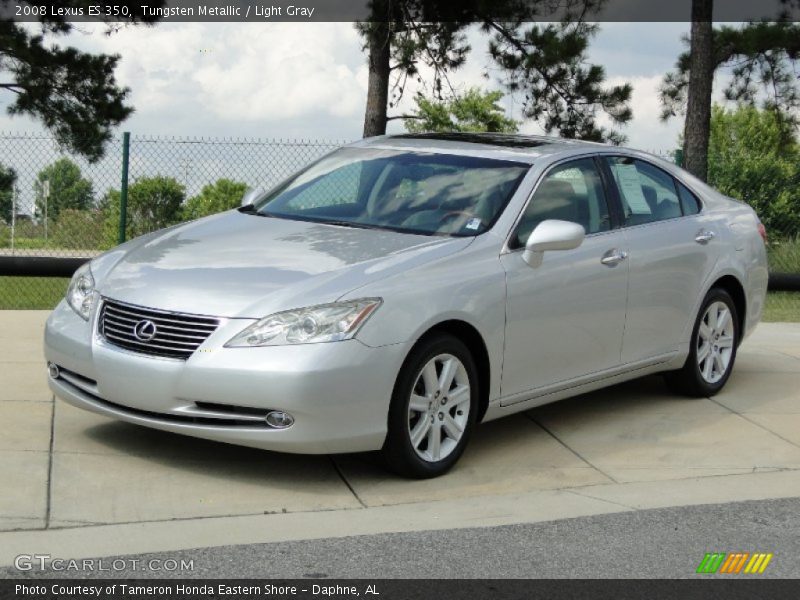 Tungsten Metallic / Light Gray 2008 Lexus ES 350