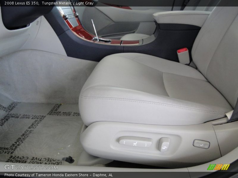 Tungsten Metallic / Light Gray 2008 Lexus ES 350