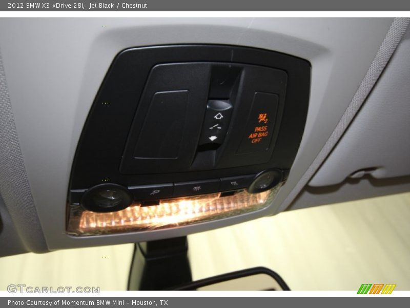 Jet Black / Chestnut 2012 BMW X3 xDrive 28i