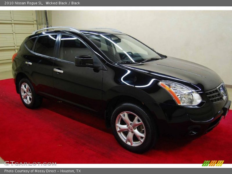 Wicked Black / Black 2010 Nissan Rogue SL