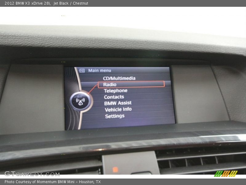 Jet Black / Chestnut 2012 BMW X3 xDrive 28i