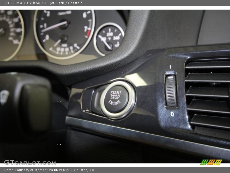 Jet Black / Chestnut 2012 BMW X3 xDrive 28i