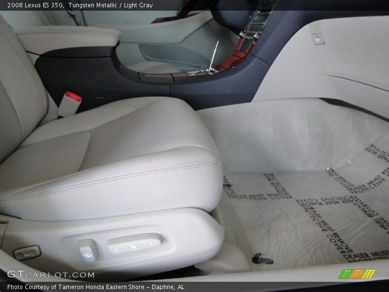 Tungsten Metallic / Light Gray 2008 Lexus ES 350