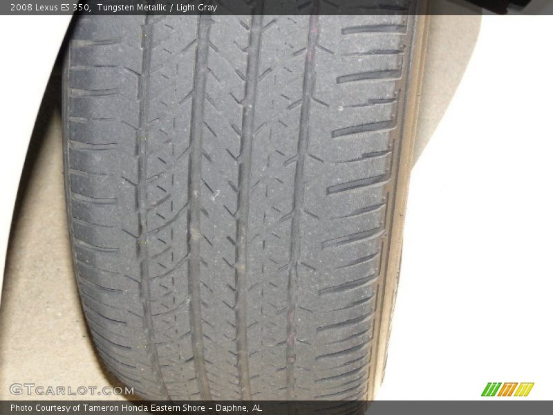 Tungsten Metallic / Light Gray 2008 Lexus ES 350