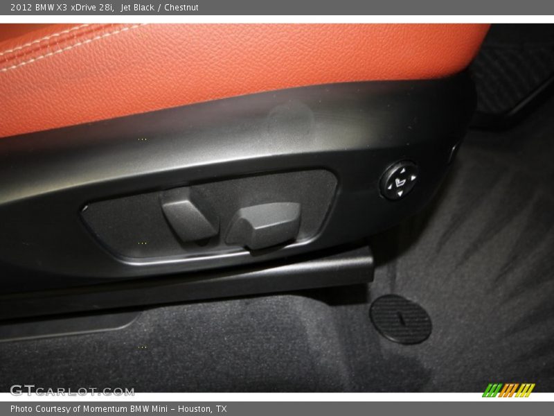 Jet Black / Chestnut 2012 BMW X3 xDrive 28i