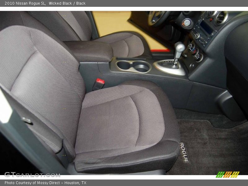 Wicked Black / Black 2010 Nissan Rogue SL