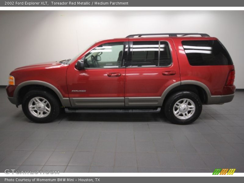 Toreador Red Metallic / Medium Parchment 2002 Ford Explorer XLT