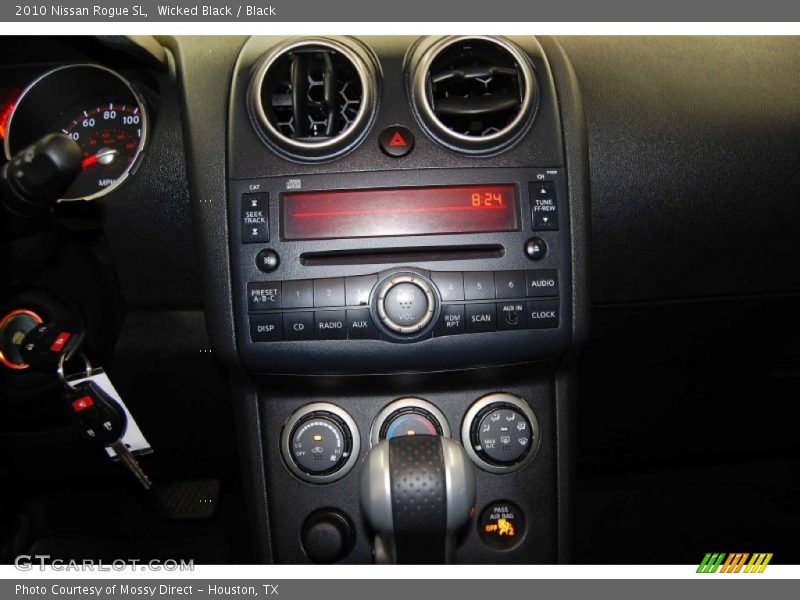 Wicked Black / Black 2010 Nissan Rogue SL