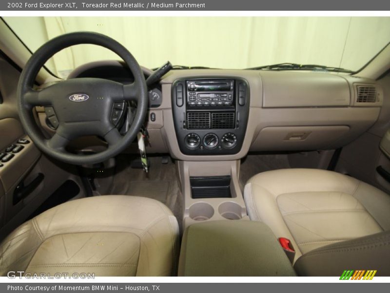 Toreador Red Metallic / Medium Parchment 2002 Ford Explorer XLT