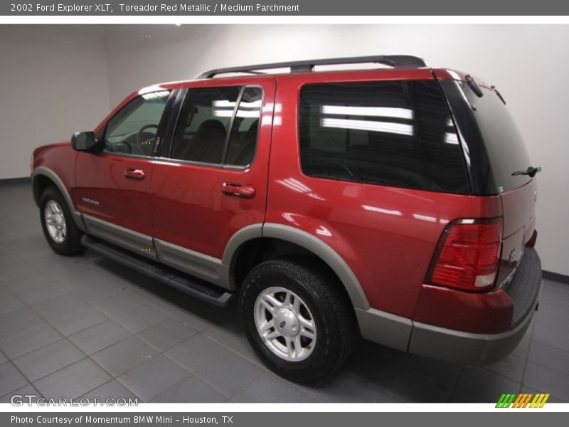Toreador Red Metallic / Medium Parchment 2002 Ford Explorer XLT