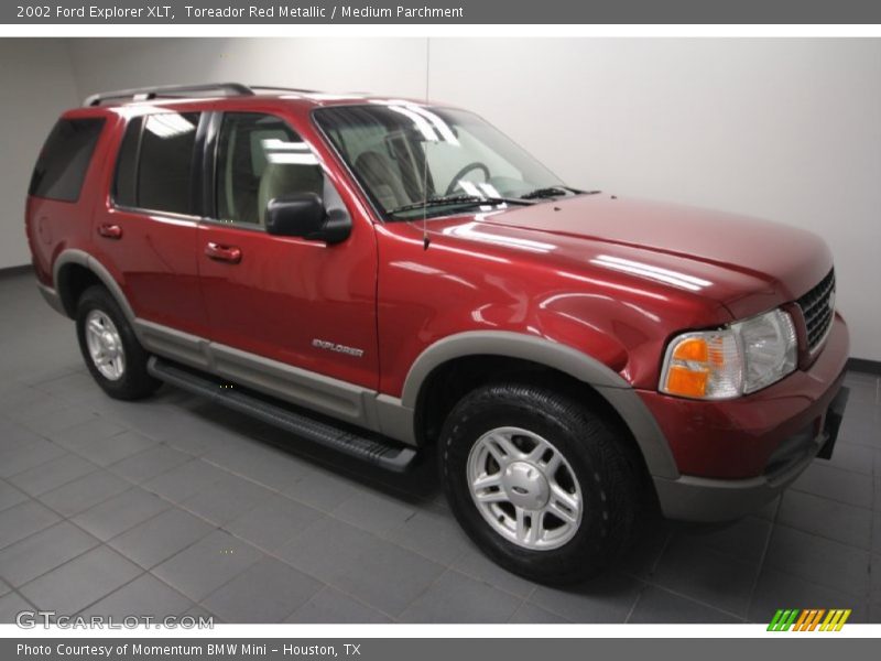 Toreador Red Metallic / Medium Parchment 2002 Ford Explorer XLT