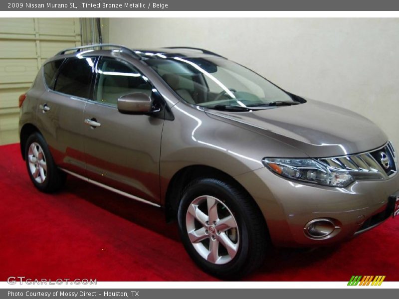 Tinted Bronze Metallic / Beige 2009 Nissan Murano SL