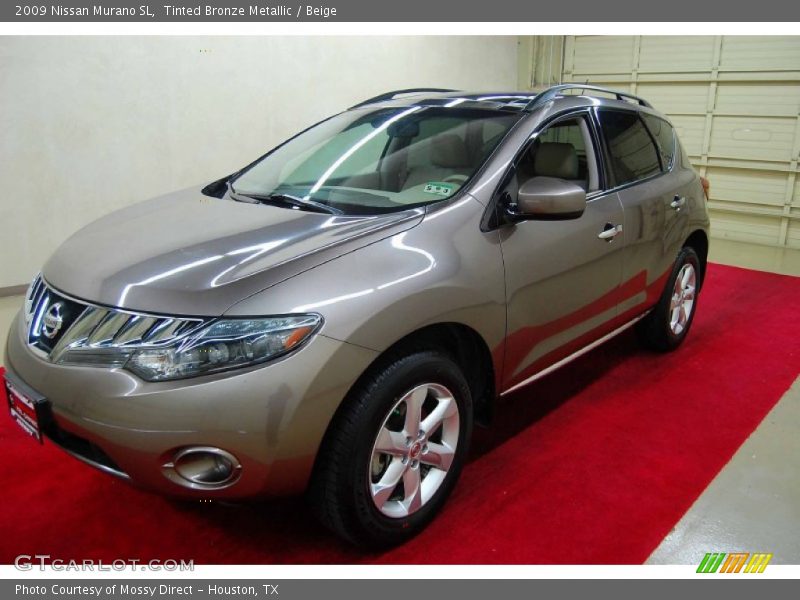 Tinted Bronze Metallic / Beige 2009 Nissan Murano SL