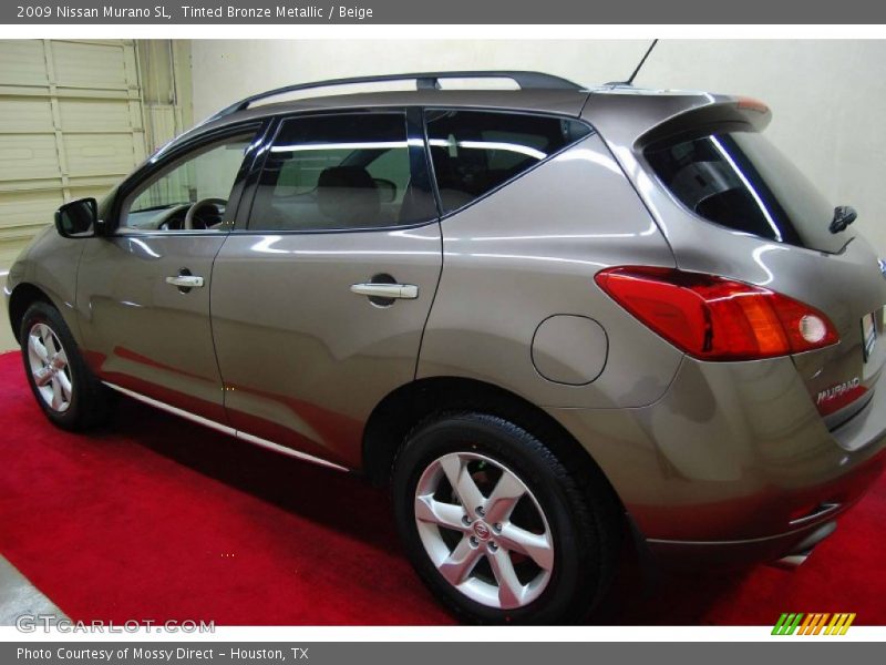 Tinted Bronze Metallic / Beige 2009 Nissan Murano SL