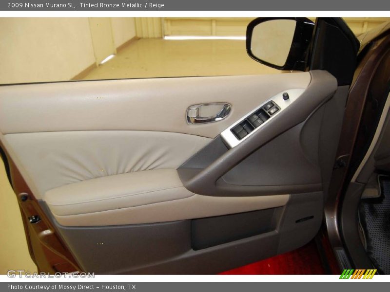 Tinted Bronze Metallic / Beige 2009 Nissan Murano SL