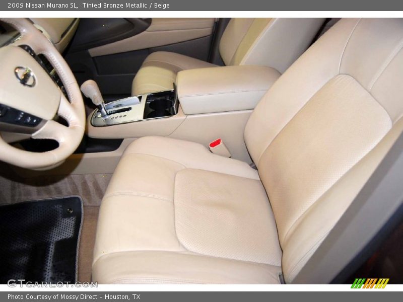 Tinted Bronze Metallic / Beige 2009 Nissan Murano SL
