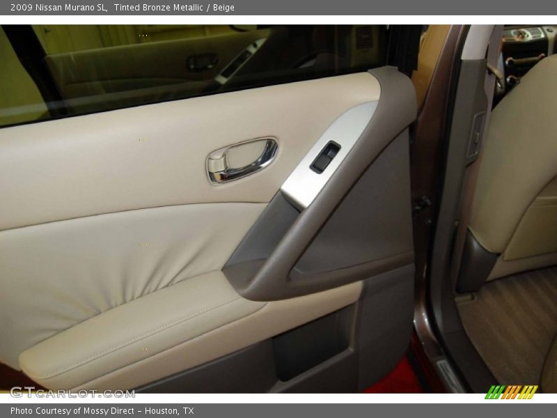 Tinted Bronze Metallic / Beige 2009 Nissan Murano SL
