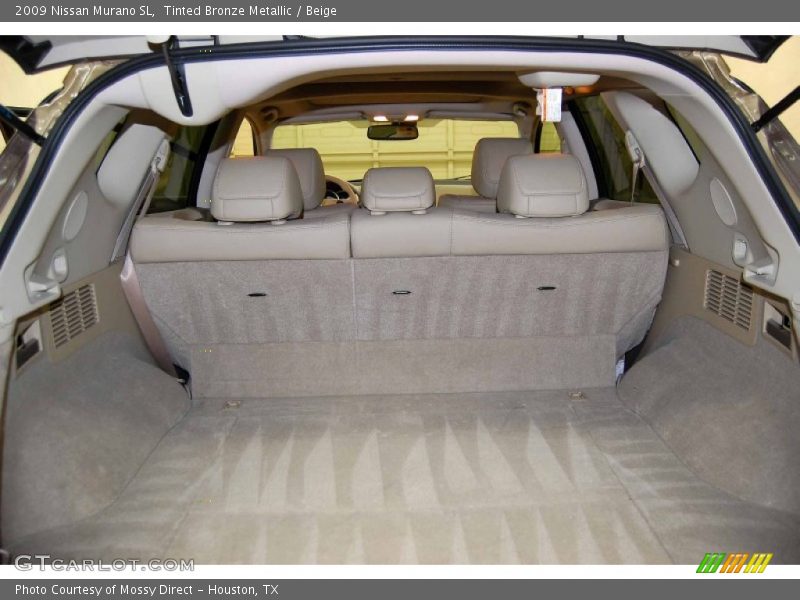 Tinted Bronze Metallic / Beige 2009 Nissan Murano SL