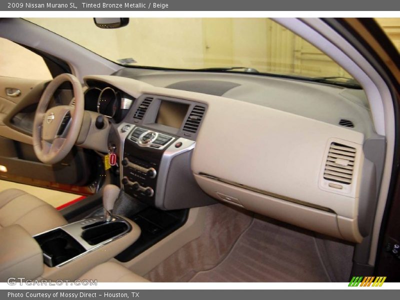 Tinted Bronze Metallic / Beige 2009 Nissan Murano SL