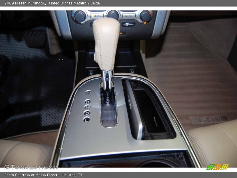 Tinted Bronze Metallic / Beige 2009 Nissan Murano SL