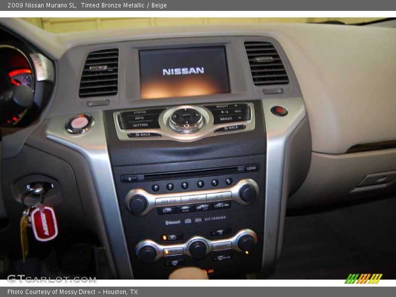 Tinted Bronze Metallic / Beige 2009 Nissan Murano SL